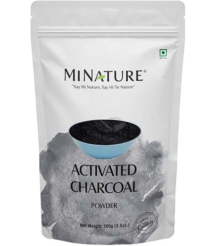 Activated charcoal powder by mi nature | 227g(8 oz) (0.5 lb